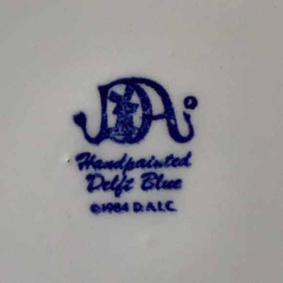 ❤️HOST PICKS❤️Vintage Delft 1984 blue/white Goose canisters - Picture 6 of 15